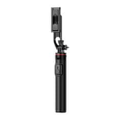 MG Tripod Bluetooth selfie stick 1.3m, črna