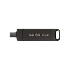 Patriot 256GB 100MB/s Rage R550 USB 3.2 + USB-C spominski ključek