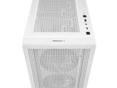 DEEPCOOL CH560 Digital WH računalniško ohišje, E-ATX, ARGB, LCD, belo