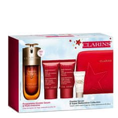 Clarins Dvojni serum in super obnovitveni darilni set