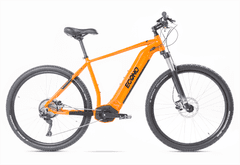 ECONO Električno kolo Equus MTB C4 Oranžna Vel ikost: M Baterija: 730Wh (20Ah)