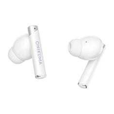 Onikuma ONIKUMA Bluetooth slušalke za ušesa T18 White