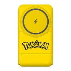 OTL OTL magnetna powerbank 5000 mAh, USB-C 15W, Pokemon Pikatchu s stojalom (rumena)