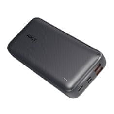 Aukey Powerbank Aukey PB-N74S, 20000mAh, 20W PD, 22,5W SCP (črna)