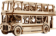 Wooden city 3D sestavljanka London Bus 216 kosov