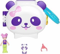 Polly Pocket Mattel MiniKompaktni komplet za igranje s pandami (HRD38)