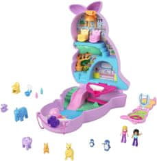 Polly Pocket Mattel Torbica Mama & Joey Kangaroo (HKV50)