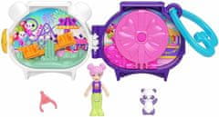 Polly Pocket Mattel MiniKompaktni komplet za igranje s pandami (HRD38)