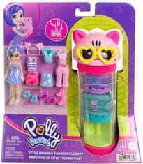 Polly Pocket Mattel Ogrinjalna omara za modo na temo muce (HKW07)