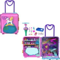 Polly Pocket Mattel : PollyvilleResort Roll Away igralni komplet (HKV43)