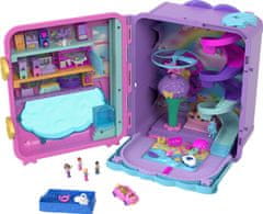 Polly Pocket Mattel : PollyvilleResort Roll Away igralni komplet (HKV43)