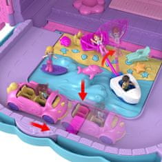 Polly Pocket Mattel : PollyvilleResort Roll Away igralni komplet (HKV43)