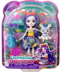 Enchantimals Mattel Glam PartyZemirah Zebra & Grainy (HNV28)