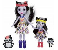 Enchantimals Mattel Sage Skunk & Caper Sisters (HCF82)