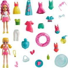 Polly Pocket Mattel Modni paket za zabavo v sadnem bazenu (HKV95)