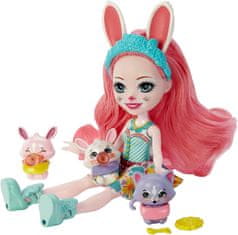 Enchantimals Mattel : Baby Best FriendsBree Bunny & Twist (HLK85)