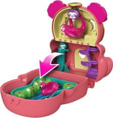 Polly Pocket Mattel : Zasukaj in odpriLenivec (GTM59)