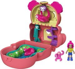 Polly Pocket Mattel : Zasukaj in odpriLenivec (GTM59)