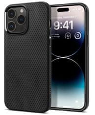 Spigen Ovitek SPIGEN Liquid Air za Apple iPhone 16 Pro - matt črna