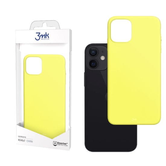 3MK Silikonski etui Matt Case za Apple iPhone 13 Mini lime