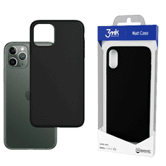 3MK Etui MATT CASE za Apple iPhone 12 / 12 Pro - črn