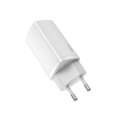 Adapter hišni polnilec 220V Gun2Lite Quick Charge 65W vhod 1x USB A in 1x Type C - Original (EU Blister) bel