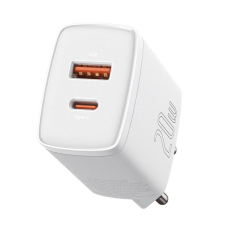 Adapter CCXY-B02 hišni polnilec 220V Super-SI Quick Charge 20W vhod USB A in Type C - Original (EU Blister) bel