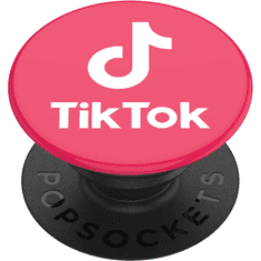 PopSockets Držalo / stojalo PopGrip TikTok Pink