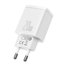 Adapter CCXY-B02 hišni polnilec 220V Super-SI Quick Charge 20W vhod USB A in Type C - Original (EU Blister) bel