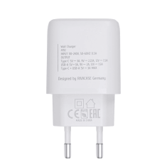 Adapter PS4192 W00 hišni polnilec 220V Quick Charge 20W vhod USB A in Type C PD 3.0 - Original (EU Blister) bel