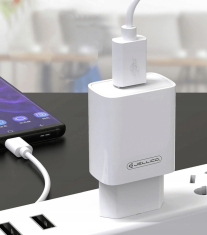 Adapter C58 hišni polnilec 2,1A Quick Charge 10W vhod USB A - Original (EU Blister) bel