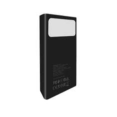 Prenosna baterija BP-30PD QC 22,5W powerbank 30000 mAh 2x USB, 1x Type C - črn