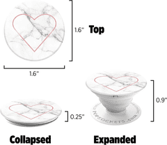 PopSockets Držalo / stojalo PopGrip Stoney Heart