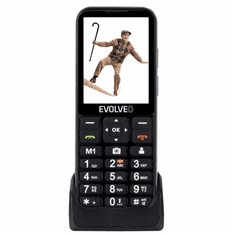 Evolveo Easyphone LT EP-880 telefon za starejše na tipke 4G črn