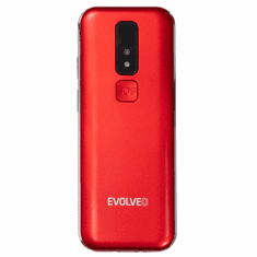 Evolveo Easyphone LT EP-880 telefon za starejše na tipke 4G rdeč