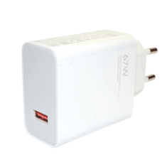 Adapter MDY-12-EH hišni polnilec USB-A 67W bel (Bulk)