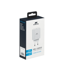 PS4193 W00 hišni adapter polnilec 220V Quick Charge 30W vhod Type C PD 3.0 - Original (EU Blister) bel