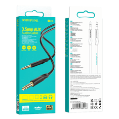 BL16 AUX kabel z izhodom 3,5 mm (1m) črn