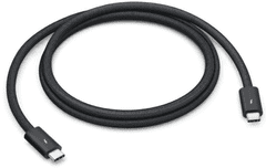 Apple Pro kabel, Thunderbolt 5 (USB‑C), 1m, črn (mc9c4zm/a)