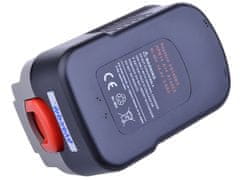 Avacom Baterija BLACK &amp; DECKER A144, A1714 Ni-MH 14,4V 3000mAh, celice PANASONIC