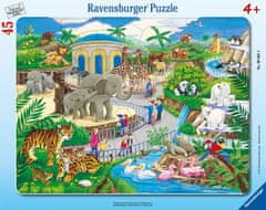 Ravensburger Puzzle Obisk živalskega vrta 45 kosov