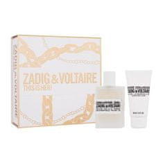 Zadig & Voltaire This is Her! Set parfumska voda 50 ml + losjon za telo 50 ml za ženske