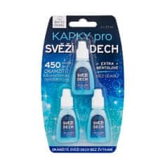 White Pearl Fresh Breath Drops ustne kapljice za svež dah 3x3.7 ml