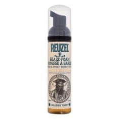 Reuzel Beard Foam Wood & Spice peneči balzam za brado brez izpiranja 70 ml