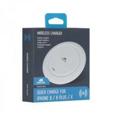 Brezžična polnilna postaja, brezžični polnilec VA4913 WD11 Fast Charge 10W - Samsung Galaxy S9, S9 Plus, S8, S8 Plus,S7 G930, S7 Edge G935, iPhone 8, iPhone X, iPhone Xs, iPhone 12