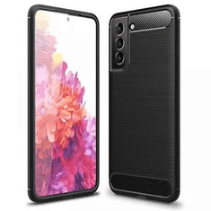 Havana Silikonski ovitek za Samsung Galaxy S21 FE G990 - mat carbon črn