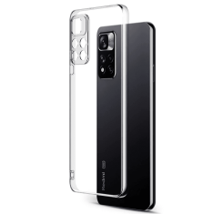 Onasi Clear Case 1,8 mm silikonski ovitek za Xiaomi Redmi Note 11 5G - prozoren