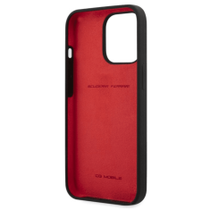 Ferrari Silikonski ovitek Scuderia FESSIHCP13XBK za iPhone 13 Pro - črn