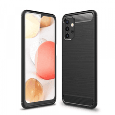 Havana Silikonski ovitek za Samsung Galaxy A73 5G - mat carbon črn