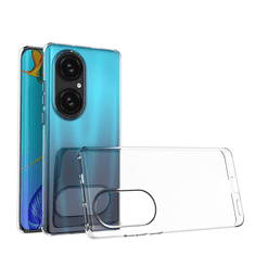 Onasi Ultra tanek silikonski ovitek za Huawei P50 Pro - prozoren